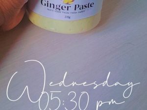 Ginger paste