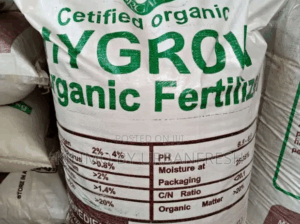 Hygrow organic fertilizer