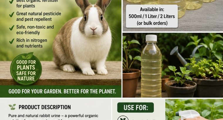 rabbit urine