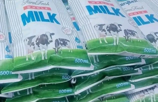 FRESH MILK PACKED