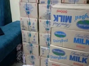FRESH MILK PACKED